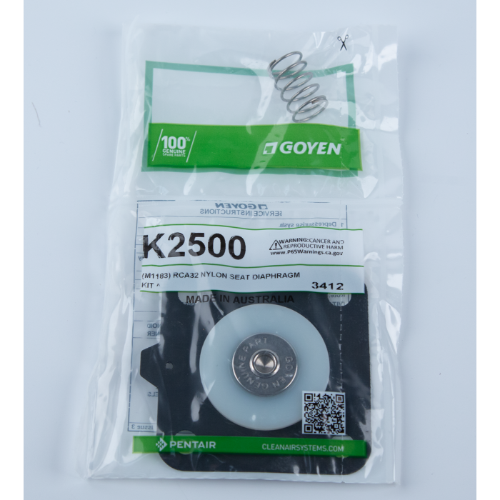 Goyen® Repair Kit for CA/RCA25 Pulse Valves, K2500 (M1183) main product image