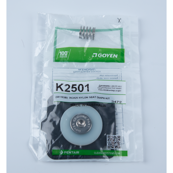 Goyen® Repair Kit for CA/RCA25 Pulse Valves, K2501 (M1183B) main product image