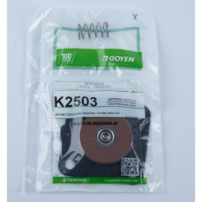 Goyen® Repair Kit for CA/RCA25 Pulse Valves, High Temp, Viton, K2503 (M1887)  main product image