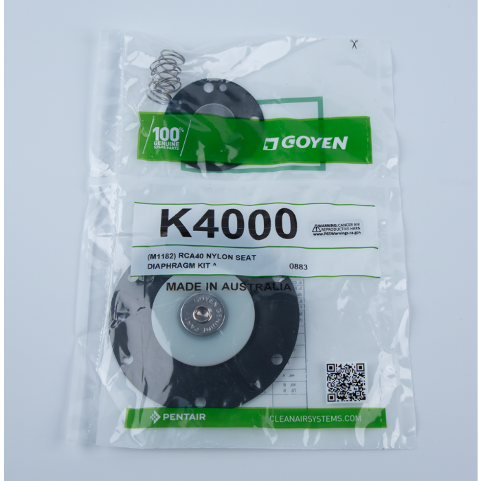Goyen® Repair Kit for CA/RCA40 Pulse Valves, K4000 (M1182) main product image