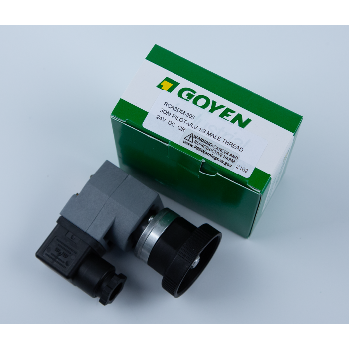 Goyen® Pilot Valve for 4 Series RCAC Pulse Valves, 1/8 inch, RCA3DM-305 main product image