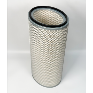 U.S. Air Filtration Oval Nanofiber FR Cartridge Filter, 11.4 x 14.4 x 26 inch, I30205