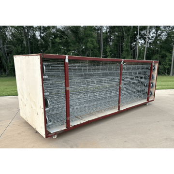 U.S. Air Filtration Galvanized Baghouse Cage, 5.625 x 120 inch, 50 pieces