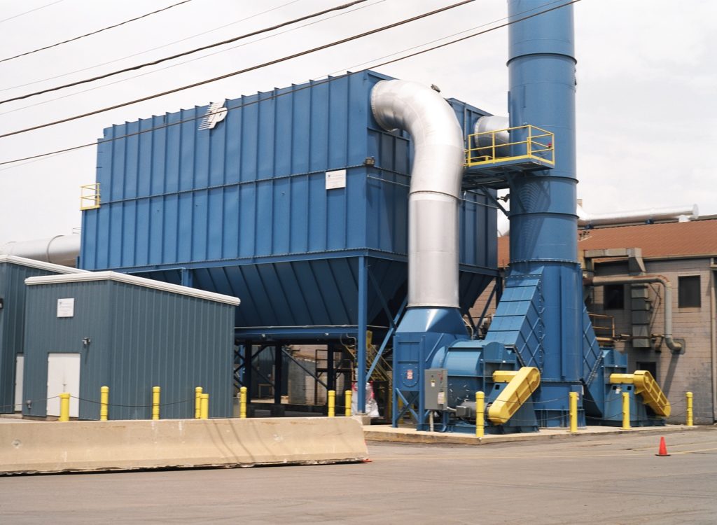 Pipe Manufacturing Plant Baghouse System