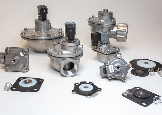 dust collector pulse valves and diaphragm repair kits